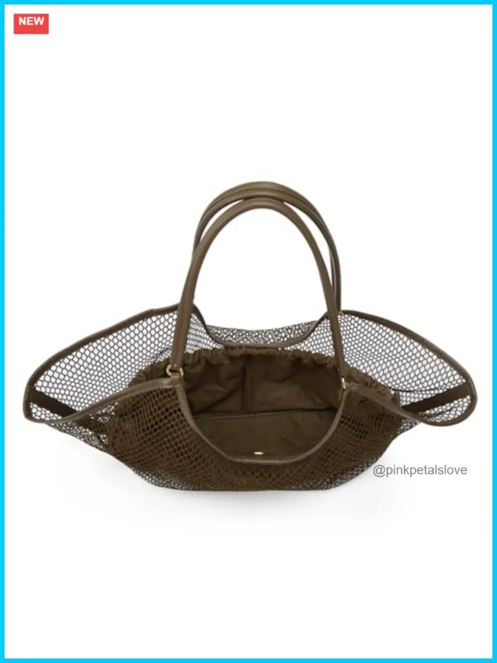 Slouchy Mesh Crochet Tote Bag Crossbody Shoulder Hobo Purse Summer Vacation